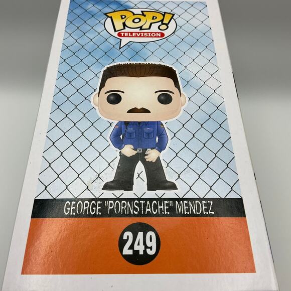 George “Pornstache” Mendez #249 – Orange Is the New Black Funko Pop (Vaulted) - Picture 5 of 7